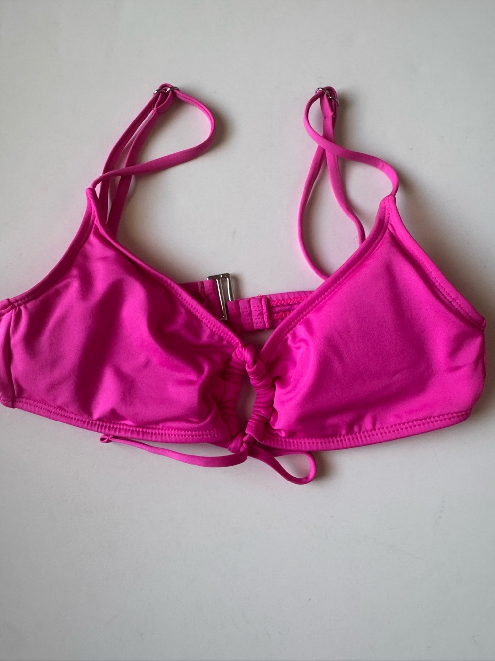 Hurley Bright Pink Two-Piece Bikini - Picture 2 of 9